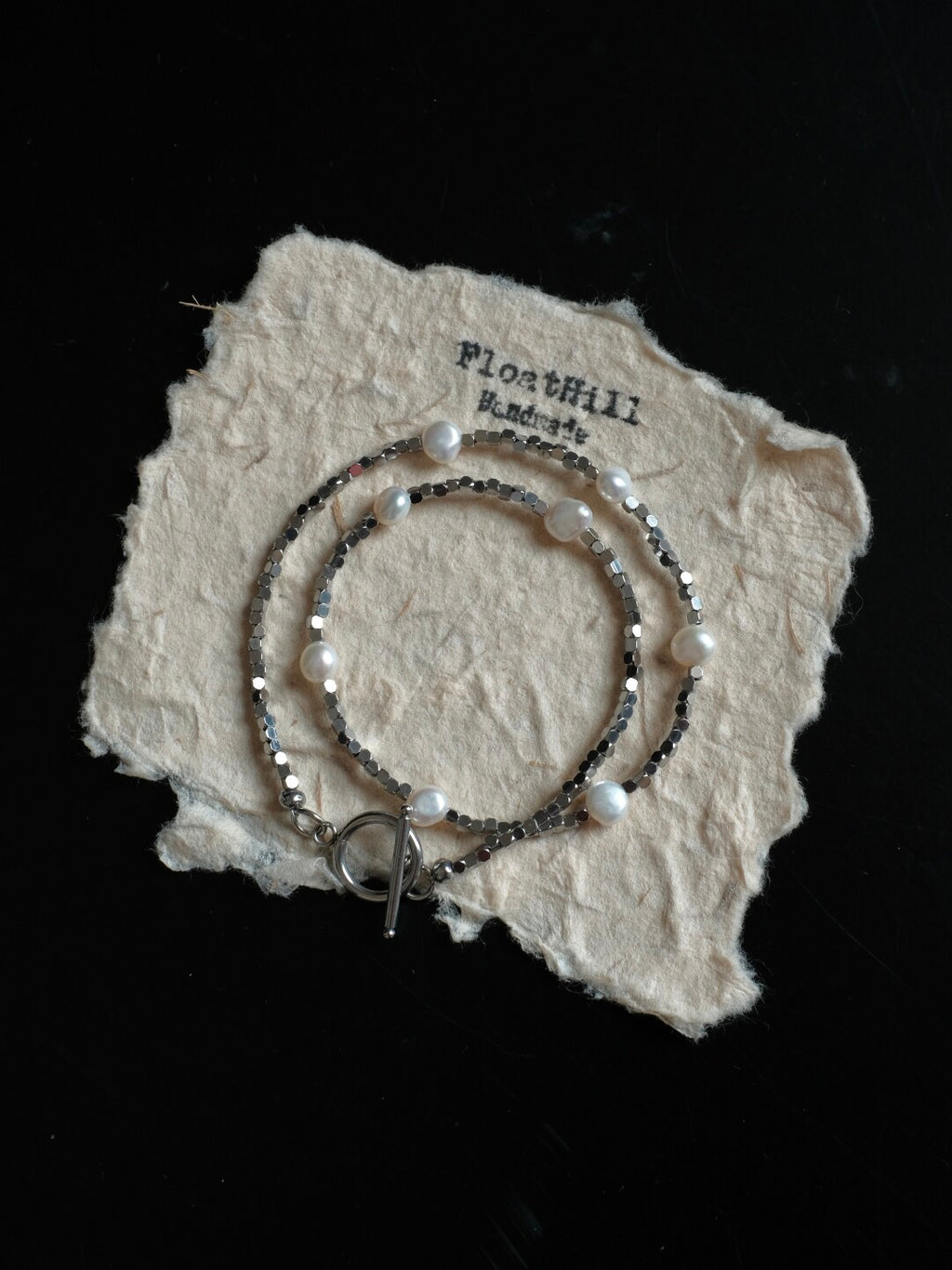 Floating World Baroque Pearl Beaded Necklace,Lumivault.
