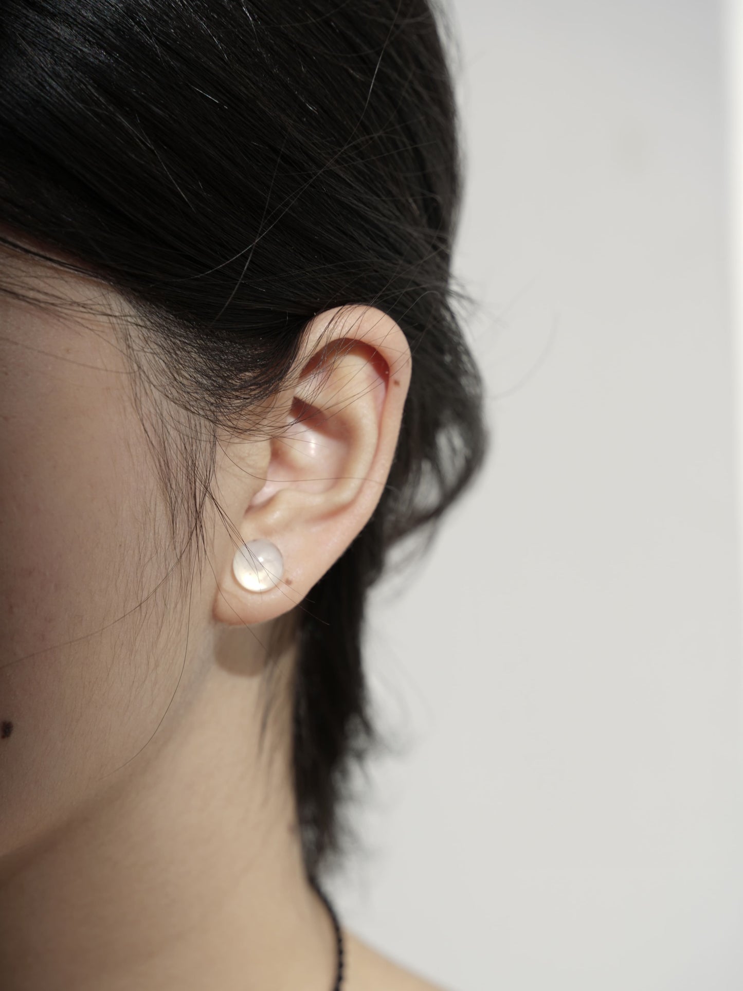 Glass Cabochon Glass Earrings