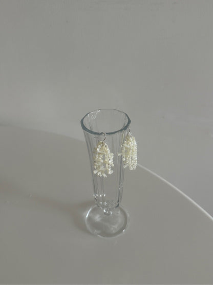 Pendulous Nacre Earrings