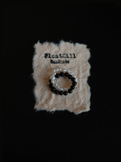 Half Moon Elastic Ring