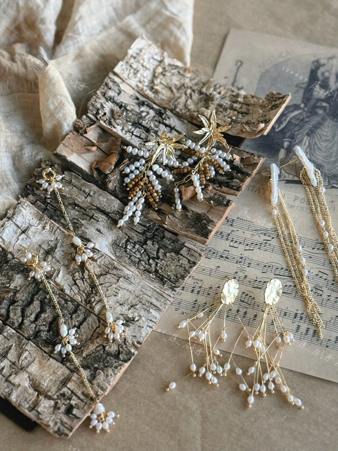 Grow At Will Pearl Earrings