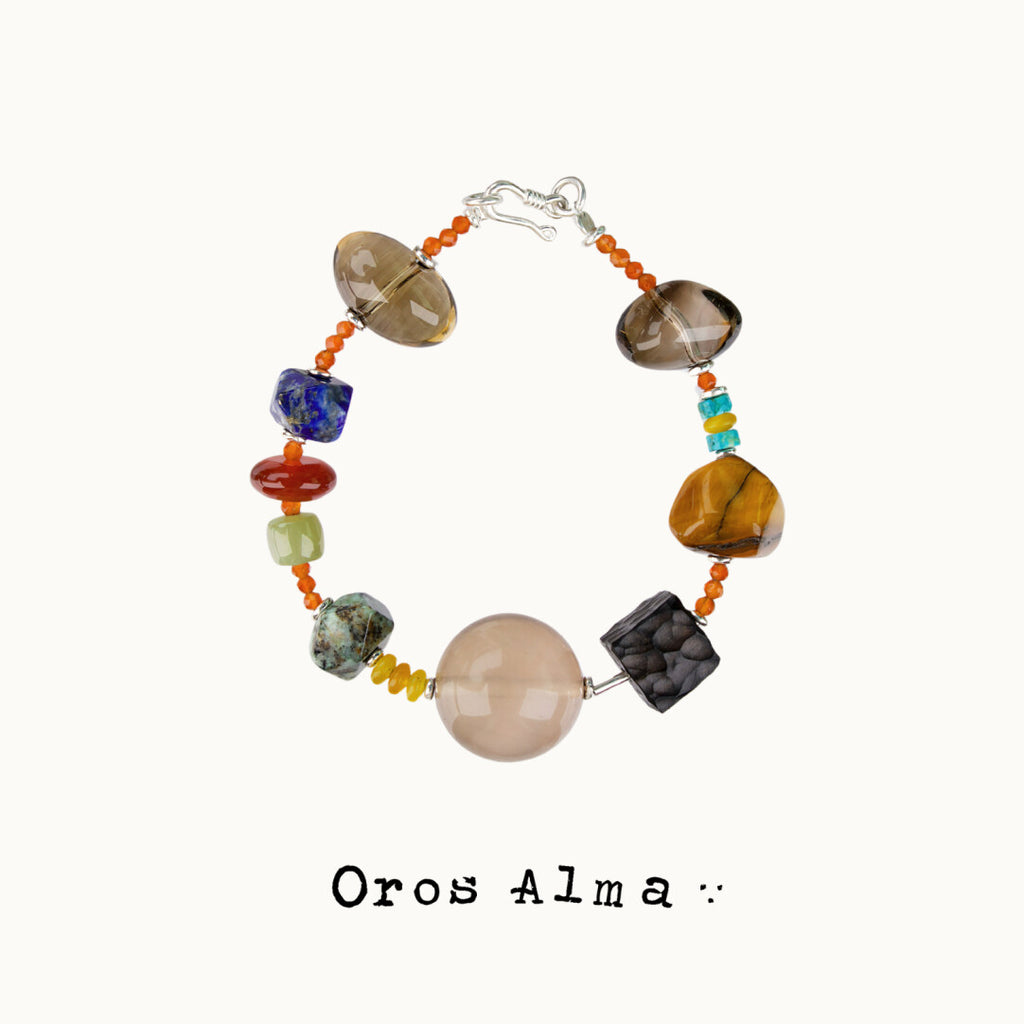 All Things Flourish Beaded Bracelet,Lumivault.